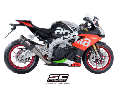 APRILIA RSV4 (2017) - RF - RR SC1-R Muffler, with carbon fibre end cap