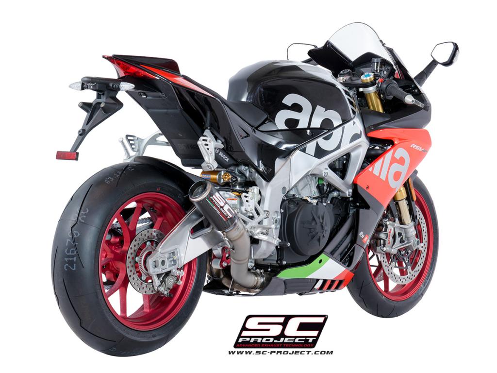 APRILIA RSV4 (2018 - 2020) - RF - RR CR-T Muffler, high position