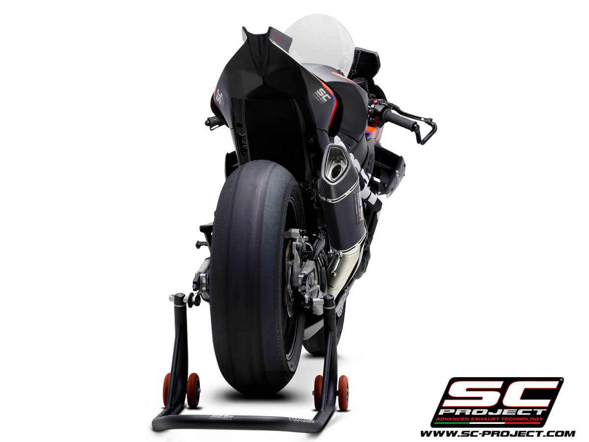 Aprilia RSV4 (2021-2022) - FACTORY Full exhaust system 4-2-1, titanium, with SC1-R Muffler (250 mm)