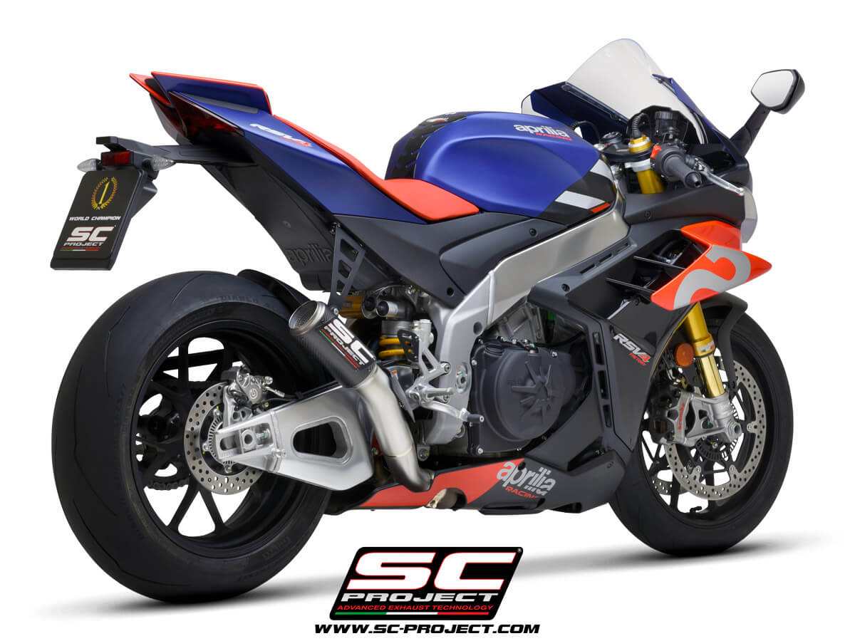 APRILIA RSV4 (2021 - 2023) - FACTORY HIGH POSITION CR-T EXHAUST