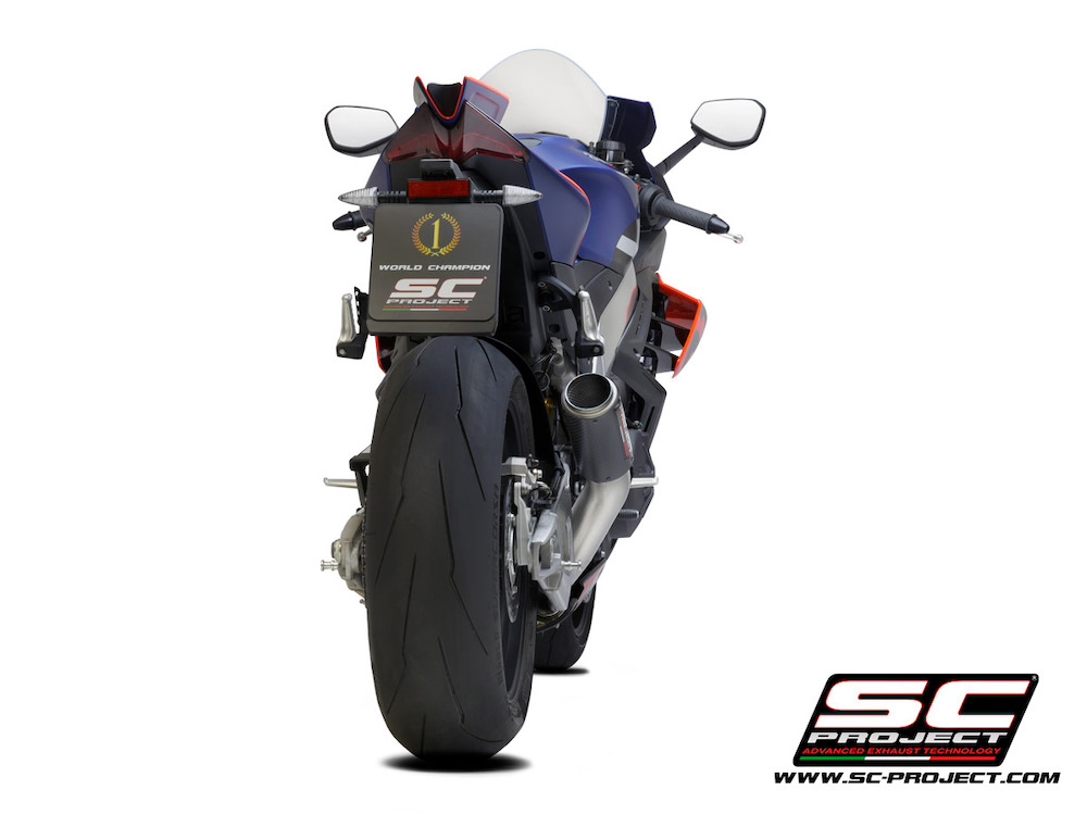 APRILIA RSV4 (2021 - 2023) - FACTORY HIGH POSITION CR-T EXHAUST