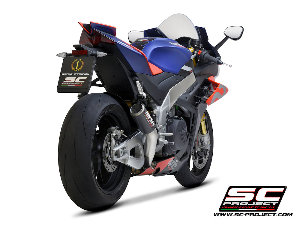 APRILIA RSV4 (2021 - 2023) - FACTORY HIGH POSITION CR-T EXHAUST