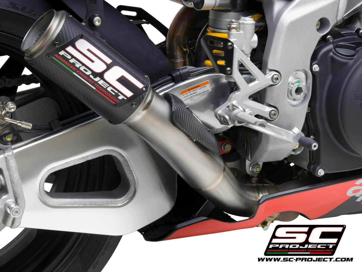 APRILIA RSV4 (2021 - 2023) - FACTORY HIGH POSITION CR-T EXHAUST