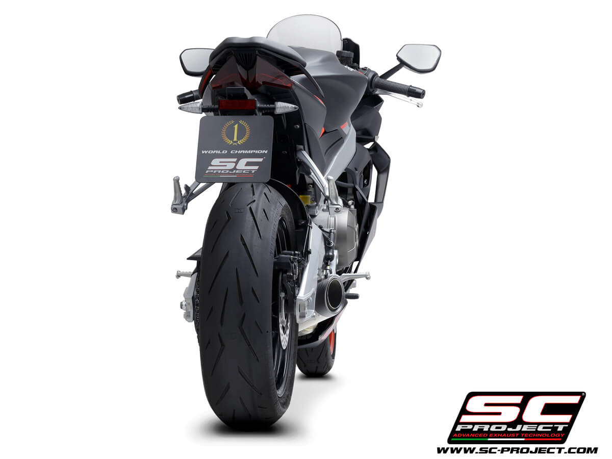 APRILIA TUONO 660 (2021-2023) Full exhaust system 2-1, titanium, with S1 muffler