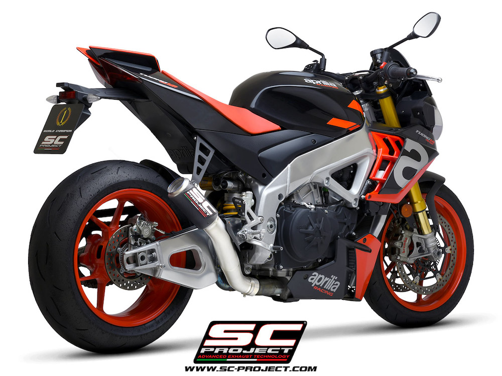 APRILIA TUONO V4 (2021-2023) - FACTORY HIGH POSITION CR-T EXHAUST