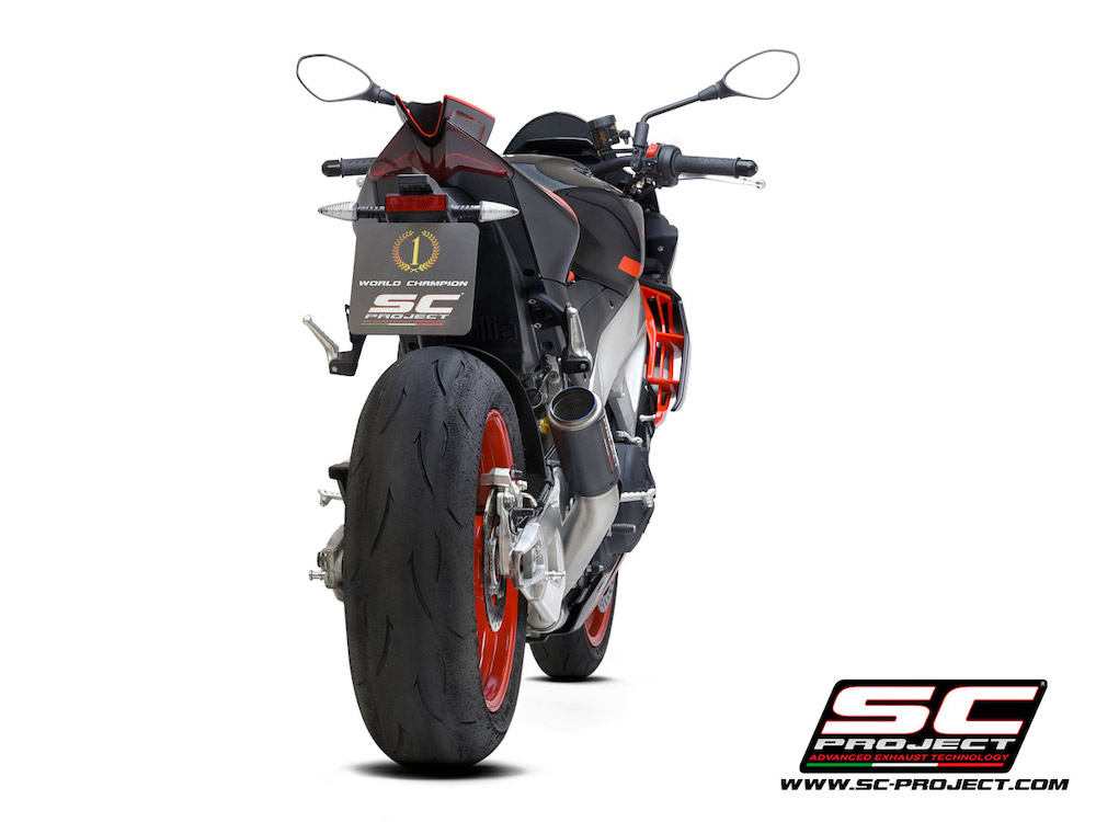 APRILIA TUONO V4 (2021-2023) - FACTORY HIGH POSITION CR-T EXHAUST