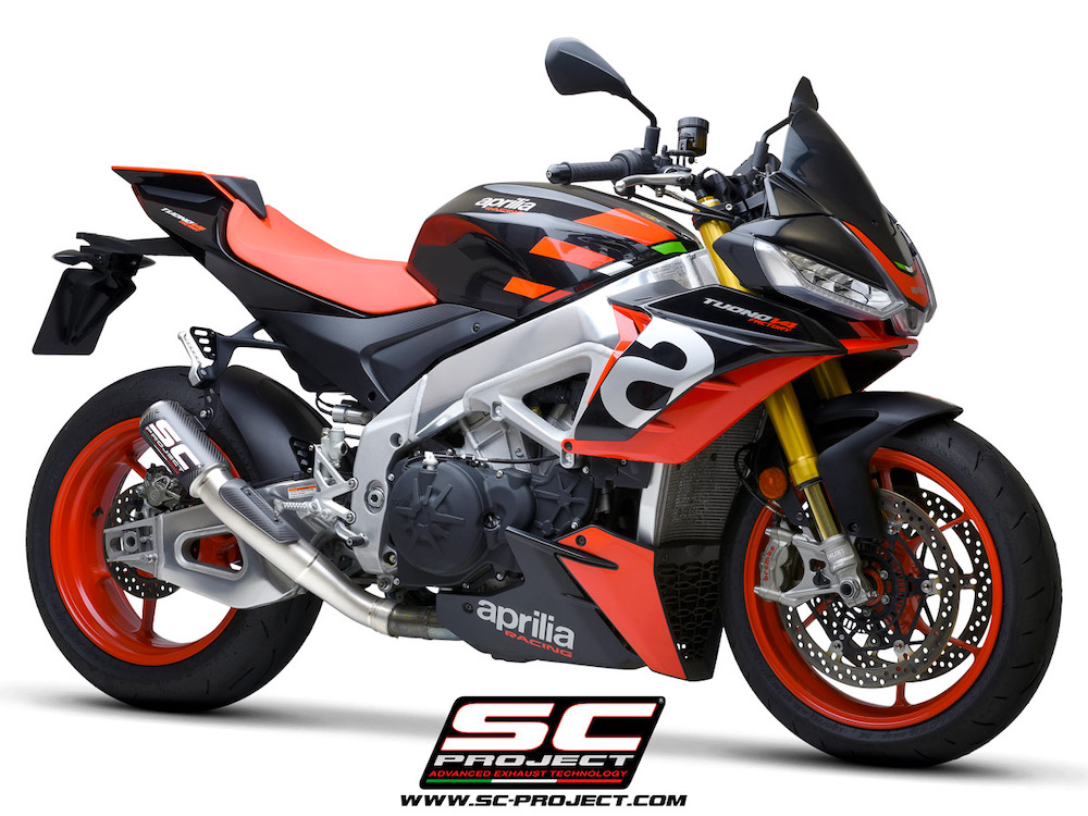 APRILIA TUONO V4 (2021-2023) - FACTORY HIGH POSITION CR-T EXHAUST