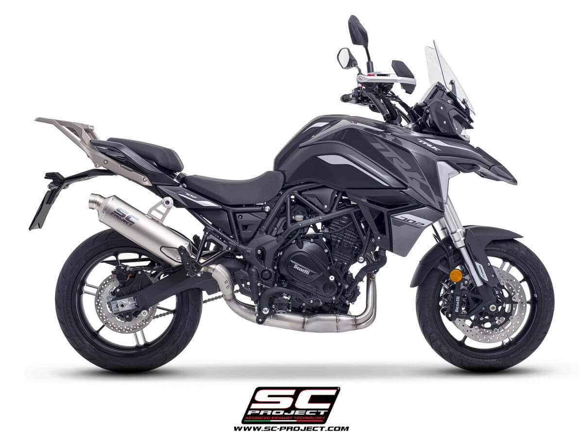 Benelli TRK 702 (2023) Rally-S titanium exhaust