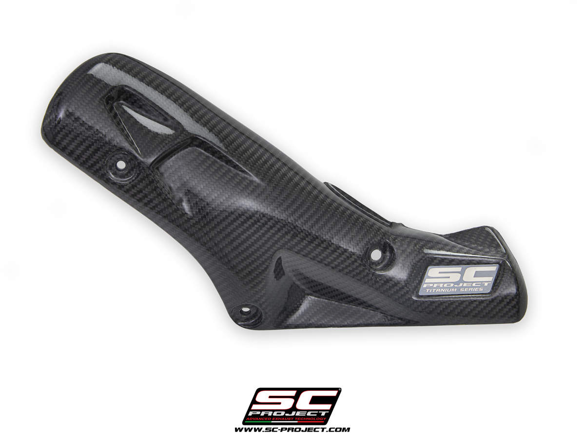 BMW M 1000 R (2023 - 2024) Carbon fibre heat shield protection