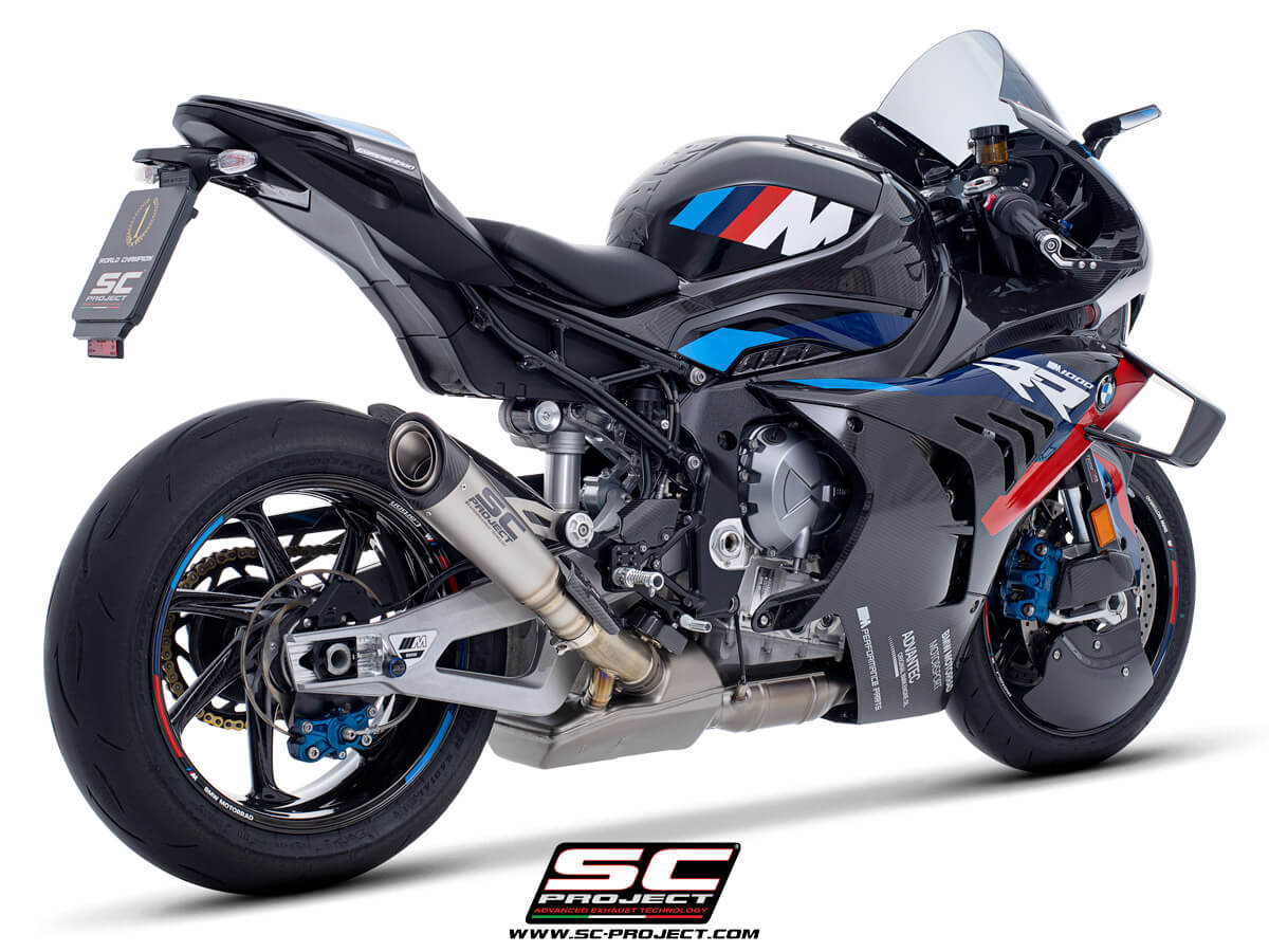 BMW M 1000 RR (2020 - 2023) S1 titanium exhaust