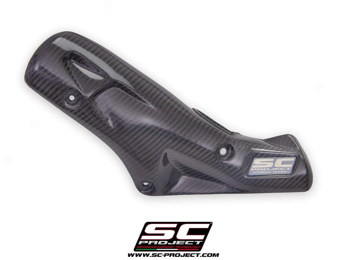 BMW M 1000 RR (2020 - 2023) Carbon fibre heat shield protection