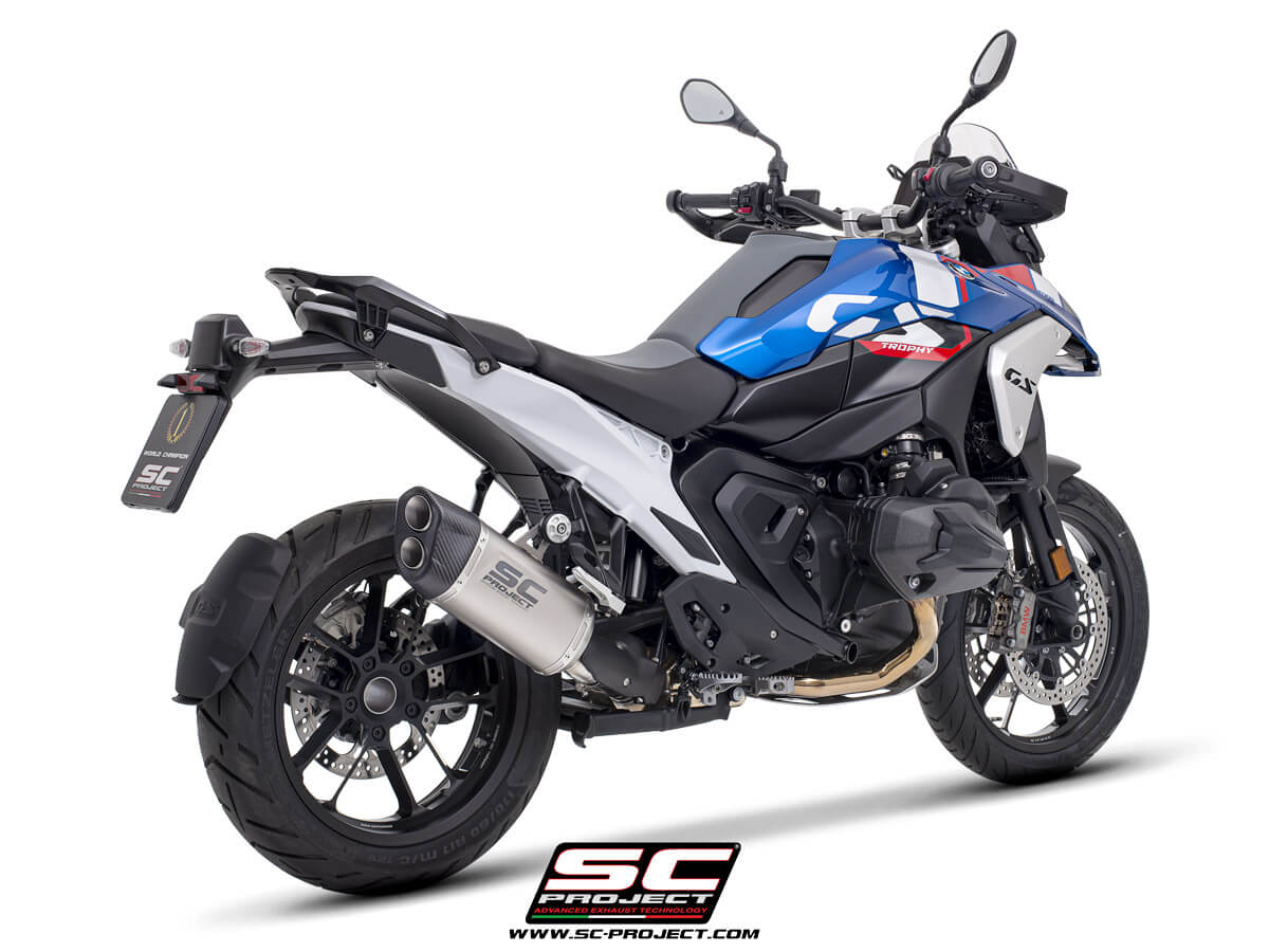 BMW R 1300 GS (2023) Adventure-R titanium exhaust