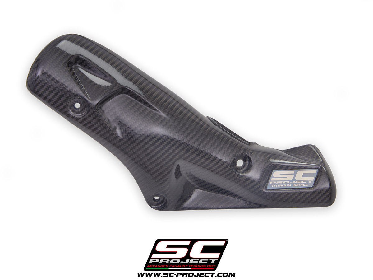 BMW S 1000 RR (2020 - 2021) - EURO 5 Carbon fibre heat protection shield