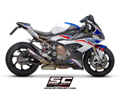 BMW S 1000 RR (2020 - 2021) - EURO 5 CR-T Muffler, with Titanium mesh on exit muffler