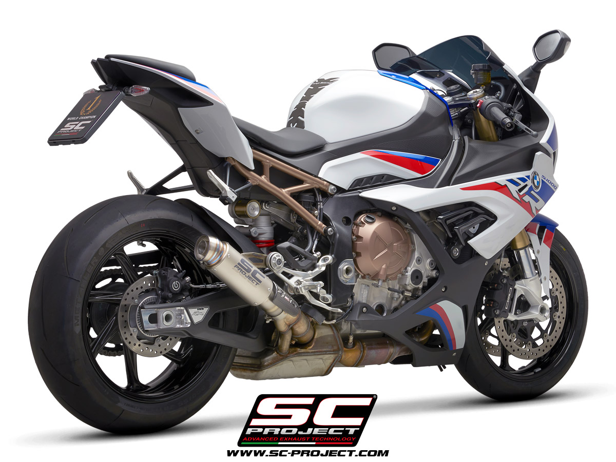 BMW S 1000 RR (2020 - 2021) - EURO 5 GP70-R Muffler, with Titanium end cap