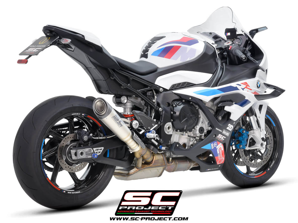 BMW S 1000 RR (2023) S1 Muffler, titanium