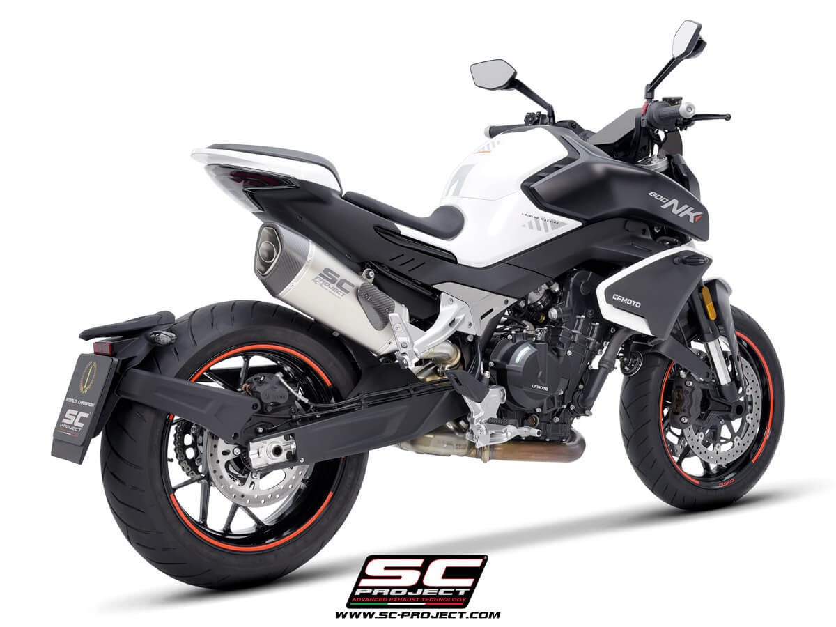 CFMOTO 800NK (2023) SC1-R titanium exhaust