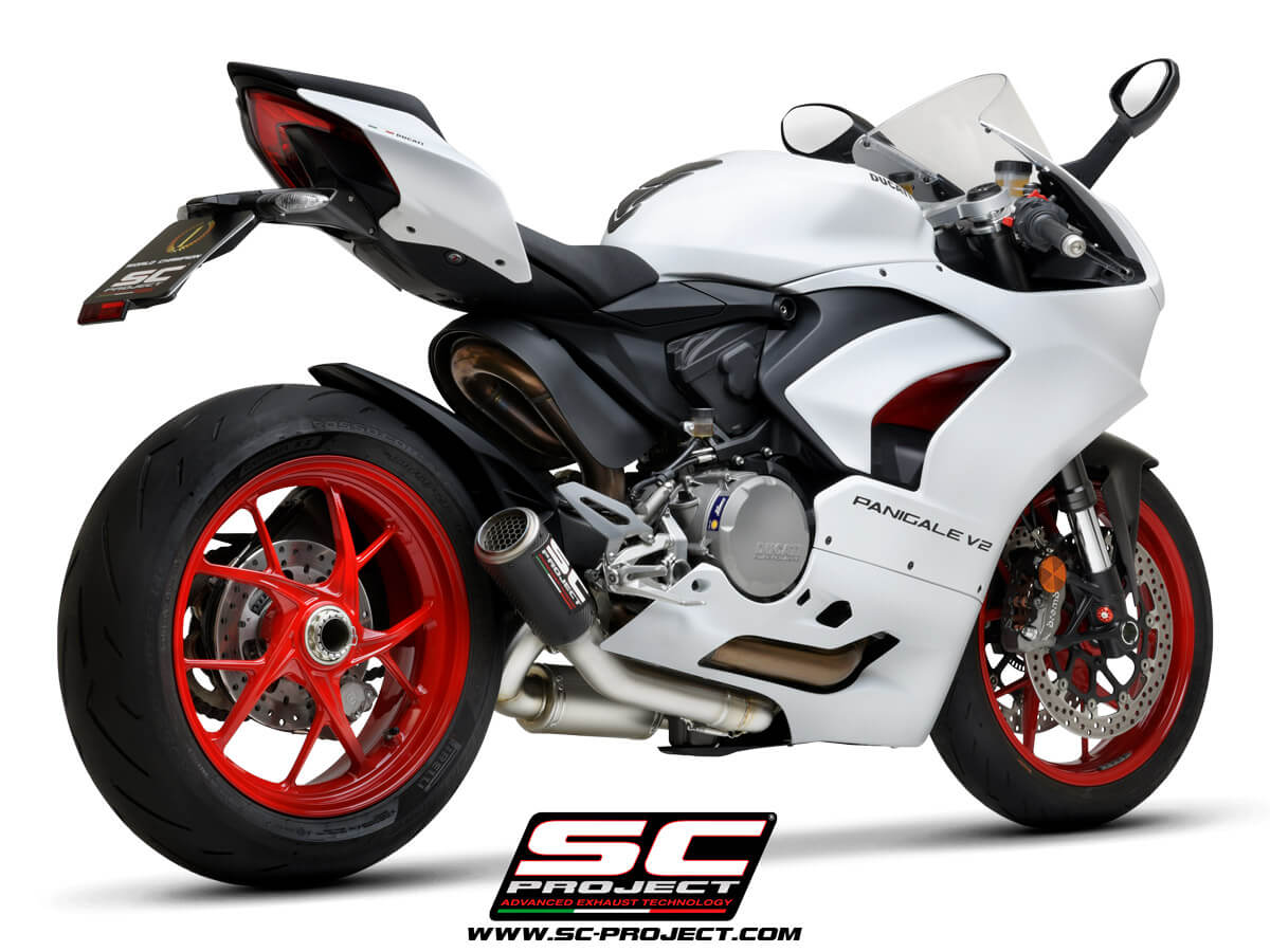 DUCATI PANIGALE V2 (2020 - 2021) Half-system 2-1, with CR-T M2 Muffler