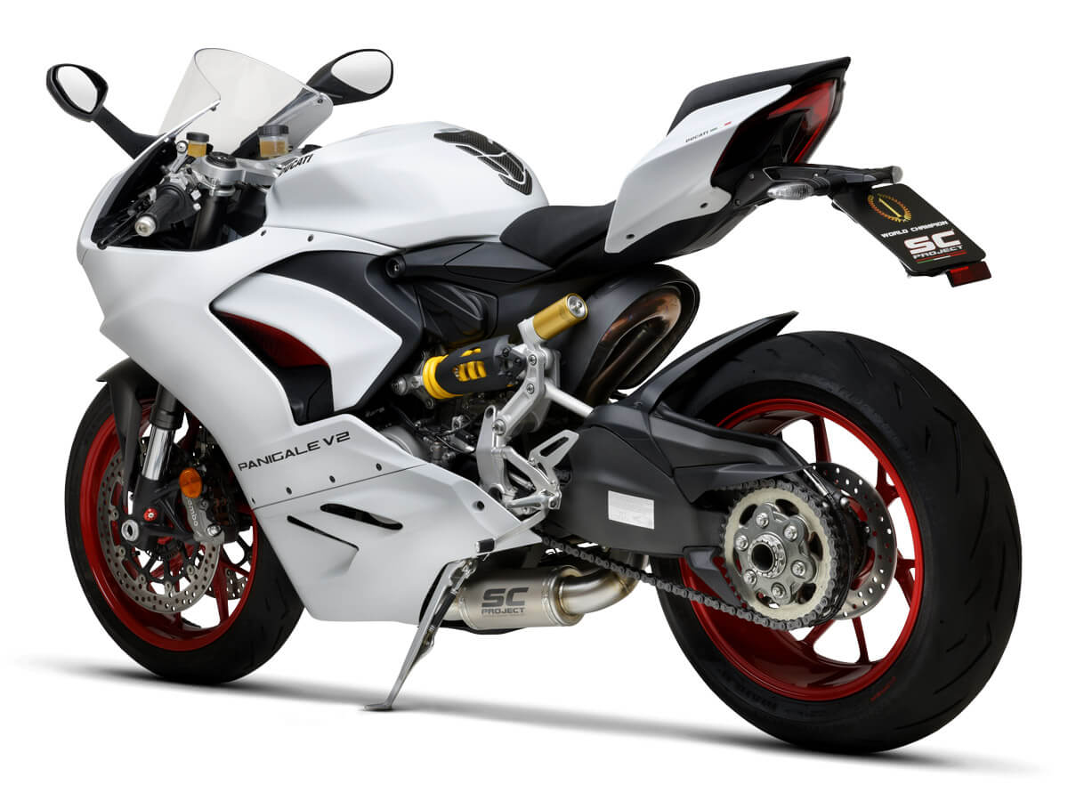 DUCATI PANIGALE V2 (2020 - 2021) Half-system 2-1, with CR-T M2 Muffler