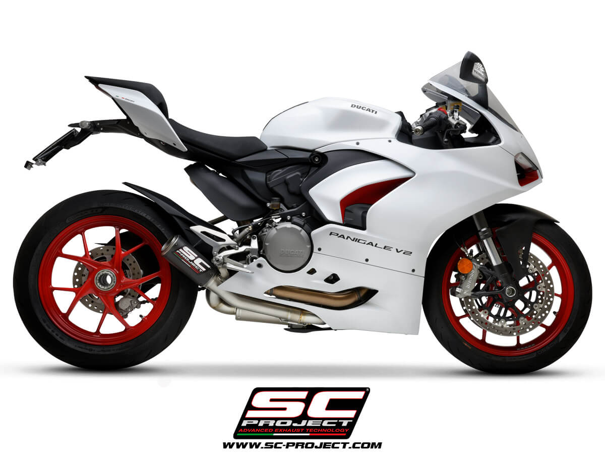 DUCATI PANIGALE V2 (2020 - 2021) Half-system 2-1, with CR-T M2 Muffler