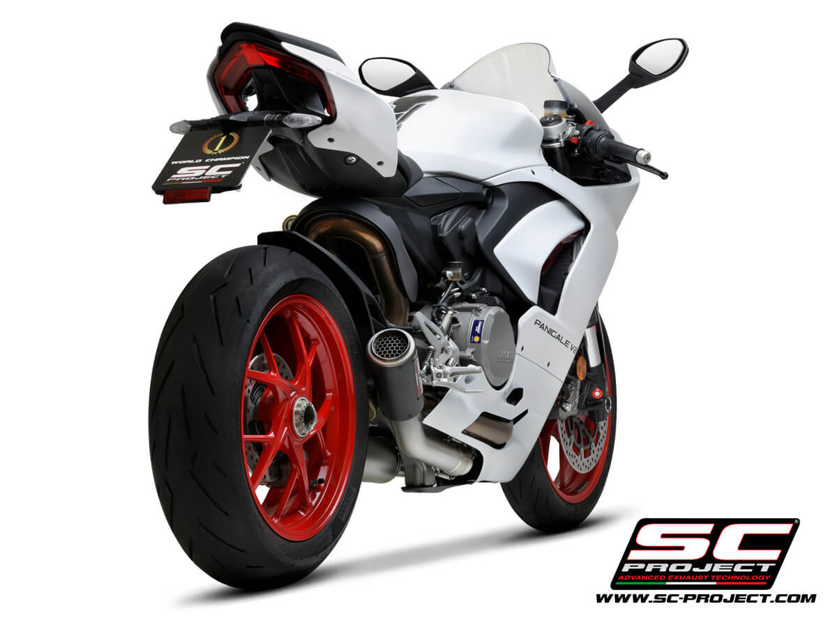 DUCATI PANIGALE V2 (2020 - 2021) Half-system 2-1, with CR-T M2 Muffler