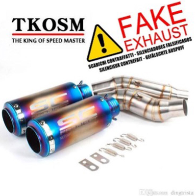 Fake exhaust