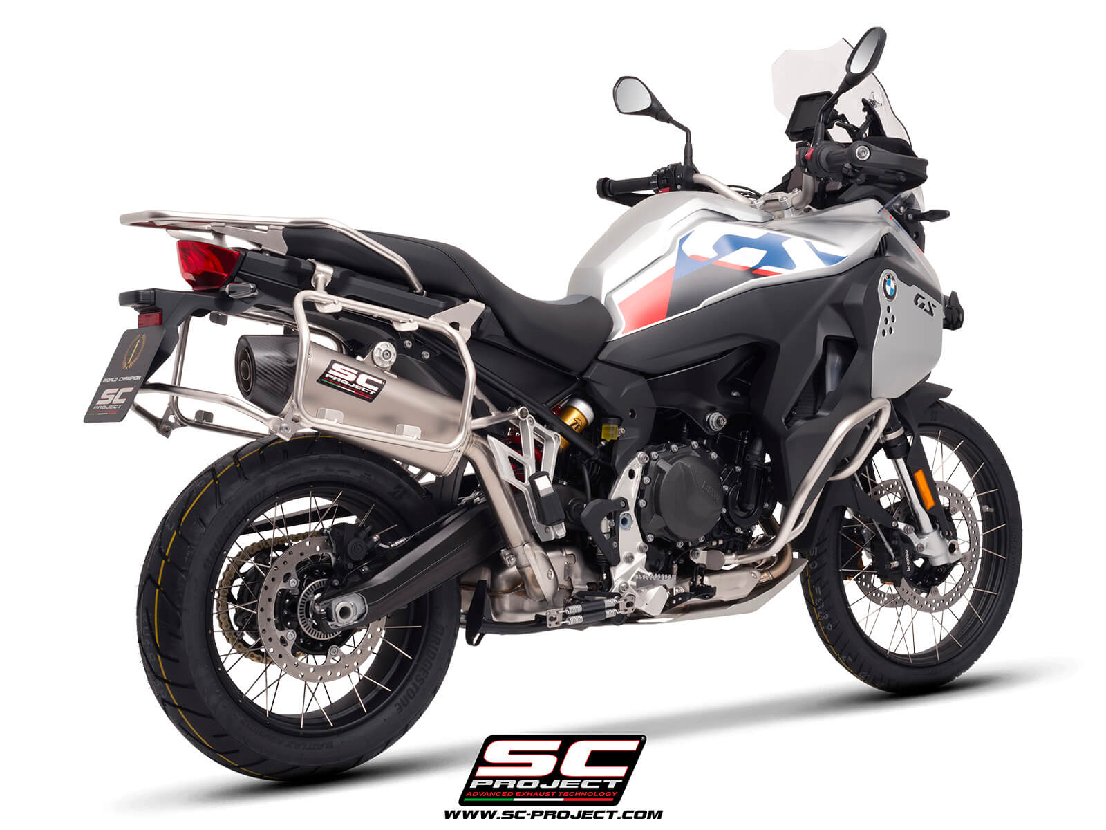 F 900 GS ADVENTURE (2024) X-Plorer II GT titanium exhaust