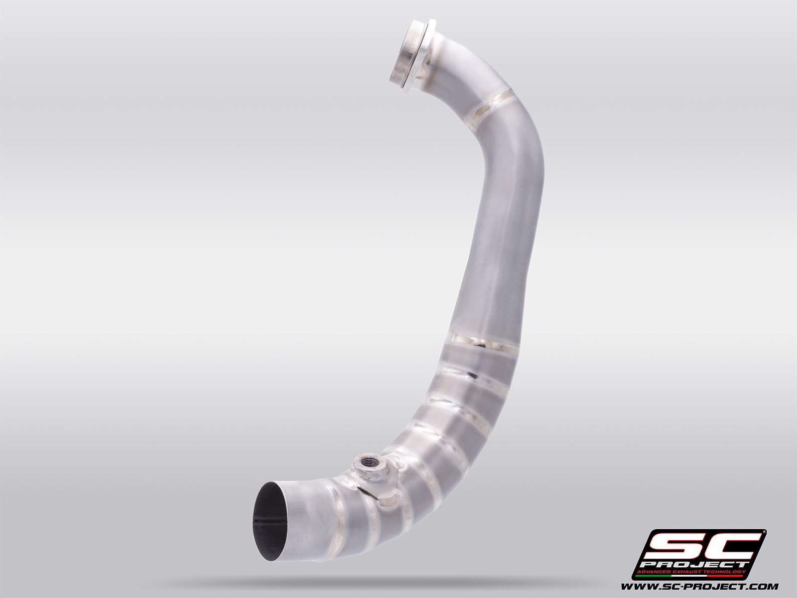 KOVE 450 RALLY (2023 - 2024) 1-1 Titanium header, compatible with specific SC-Project range and OEM exhaust