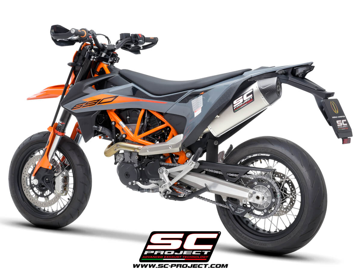 KTM 690 SMC R / 690 ENDURO R (2021 - 2024) X-Plorer II GT titanium exhaust