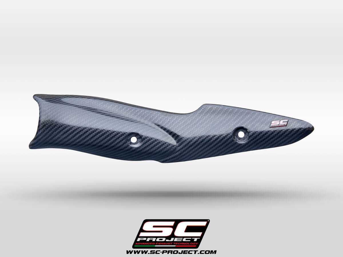 KAWASAKI Z 900 2021 Carbon fibre heat protection shield