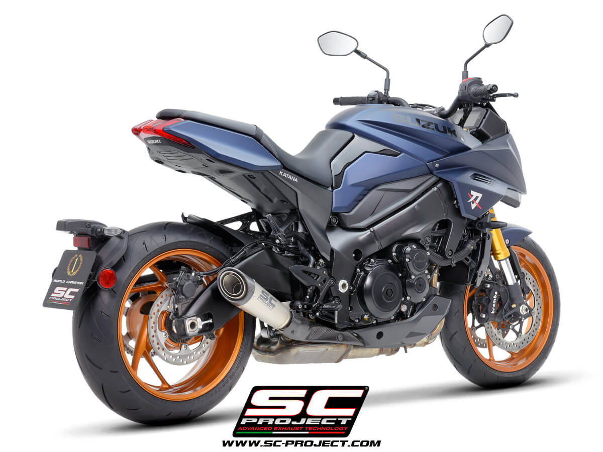 SUZUKI KATANA (2022-2024) S1 titanium exhaust