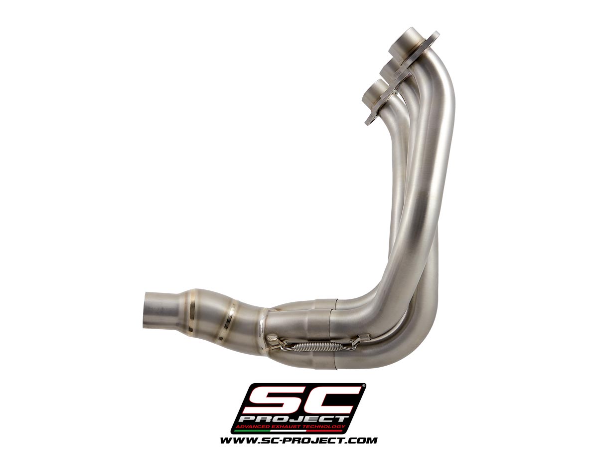 TRIUMPH STREET TRIPLE 765 S - R - RS (2020) Full Exhaust System 3-1, compatible with S1, CR-T and Original Muffler (Muffler not included)